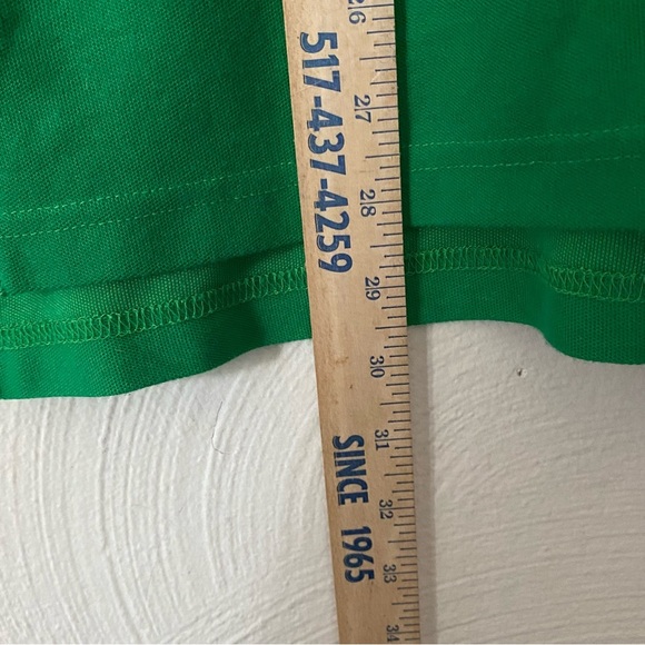 U.S Polo Assn Shirt Mens Size Large Green Collared Pull Over GrandpaCore - Picture 7 of 9
